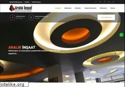 Sites similar to aralikinsaat.com