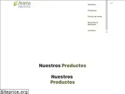 Sites similar to aramanatural.es