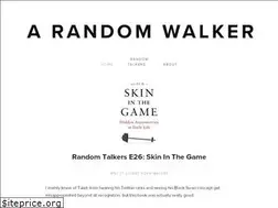 Sites similar to arandomwalker.com