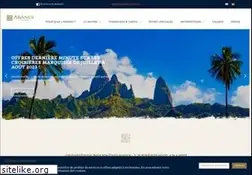 Sites similar to aranui.com
