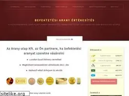Sites similar to arany-alap.hu