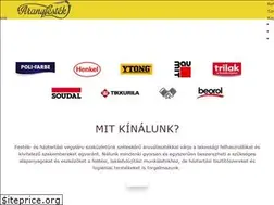 Sites similar to aranyfestek.hu