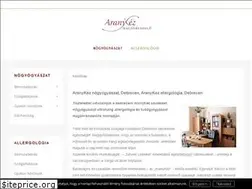 Sites similar to aranykezrendelo.hu