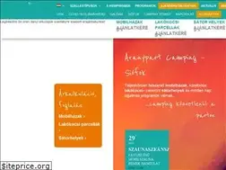 Sites similar to aranypartcamping.hu