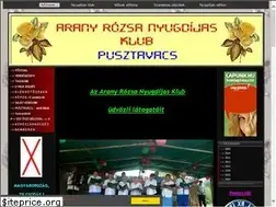Sites similar to aranyrozsaklub.lapunk.hu