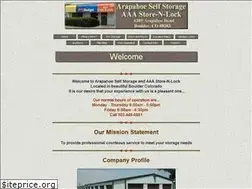 Sites similar to arapahoe-self-storage.com