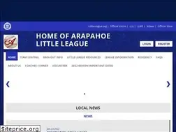 Sites similar to arapahoelittleleague.com