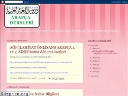 Sites similar to arapcacalsyorum.blogspot.com