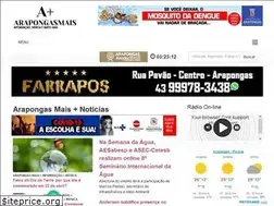 Sites similar to arapongasmais.com.br