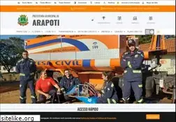 Sites similar to arapoti.pr.gov.br