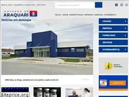 Sites similar to araquari.sc.gov.br