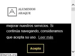 Sites similar to araquealuminios.com