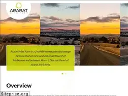 Sites similar to ararat-windfarm.com