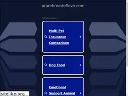 Sites similar to ararebreedoflove.com