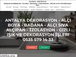 Sites similar to arasdekorasyon.net