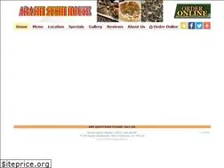 Sites similar to arashisushihousesf.com