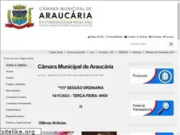 Sites similar to araucaria.pr.leg.br