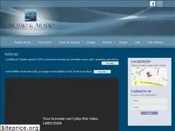 Sites similar to araujoadvocacia.com.br