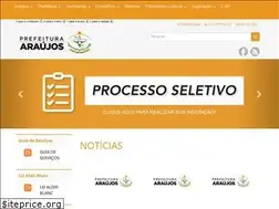 Sites similar to araujos.mg.gov.br