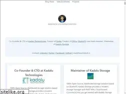Sites similar to aravindavk.in