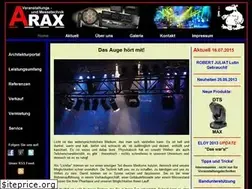Sites similar to arax.de