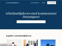 Sites similar to arbeidsmiljoloven.com