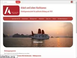 Sites similar to arbeit-und-leben-hochtaunus.de