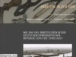 Sites similar to arbeiten-in-der-ddr.de