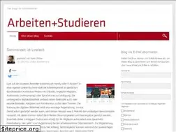 Sites similar to arbeitenundstudieren.at