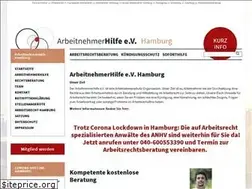 Sites similar to arbeitnehmerhilfe-hamburg.de