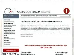 Sites similar to arbeitnehmerhilfe-muenchen.de