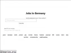 Sites similar to arbeitnow.com