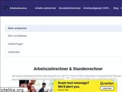 arbeits-zeitrechner.de