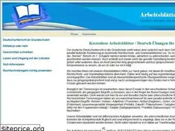 Sites similar to arbeitsblaetter-deutsch.de