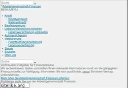 Sites similar to arbeitsgemeinschaft-finanzen.de