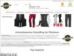 Sites similar to arbeitsklamotten.de