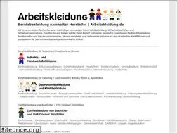 Sites similar to arbeitskleidung.de