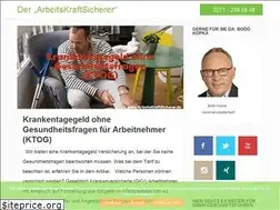 Sites similar to arbeitskraftsicherer.de
