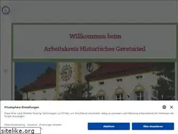 Sites similar to arbeitskreis-historisches-geretsried.de