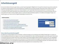 Sites similar to arbeitslosengeld.at