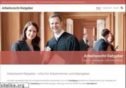Sites similar to arbeitsrecht-ratgeber.de