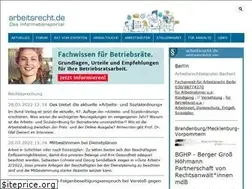 Sites similar to arbeitsrecht.de