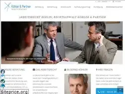 Sites similar to arbeitsrechtberlin.net