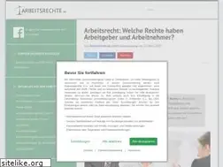 Sites similar to arbeitsrechte.de