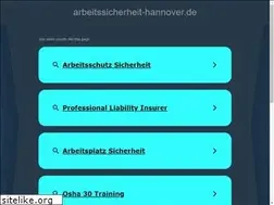 Sites similar to arbeitssicherheit-hannover.de