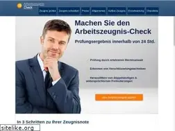 Sites similar to arbeitszeugnis-check.org