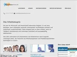 Sites similar to arbeitszeugnis-forum.de