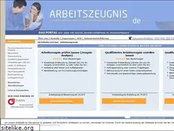 Sites similar to arbeitszeugnis.de
