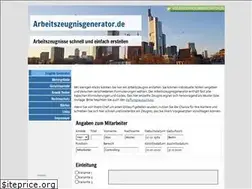 Sites similar to arbeitszeugnisgenerator.de