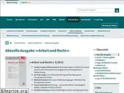 Sites similar to arbeitundrecht.eu